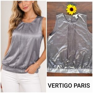VERTIGO PARIS METALLIC TOP
